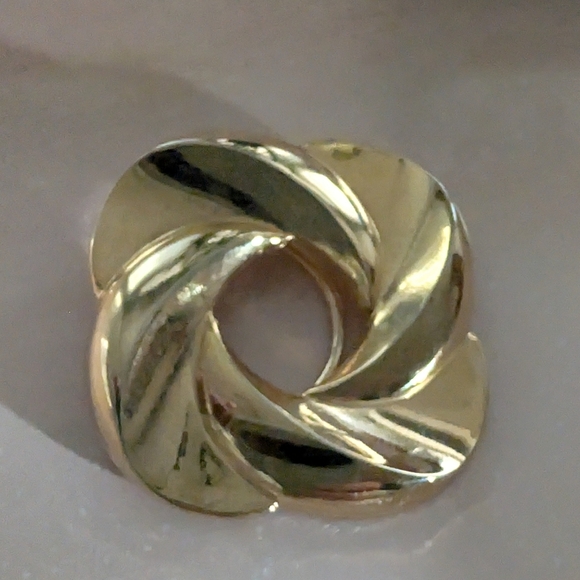 Gold Scarf clips - Picture 3 of 4